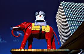 Elephant & Castle Statue